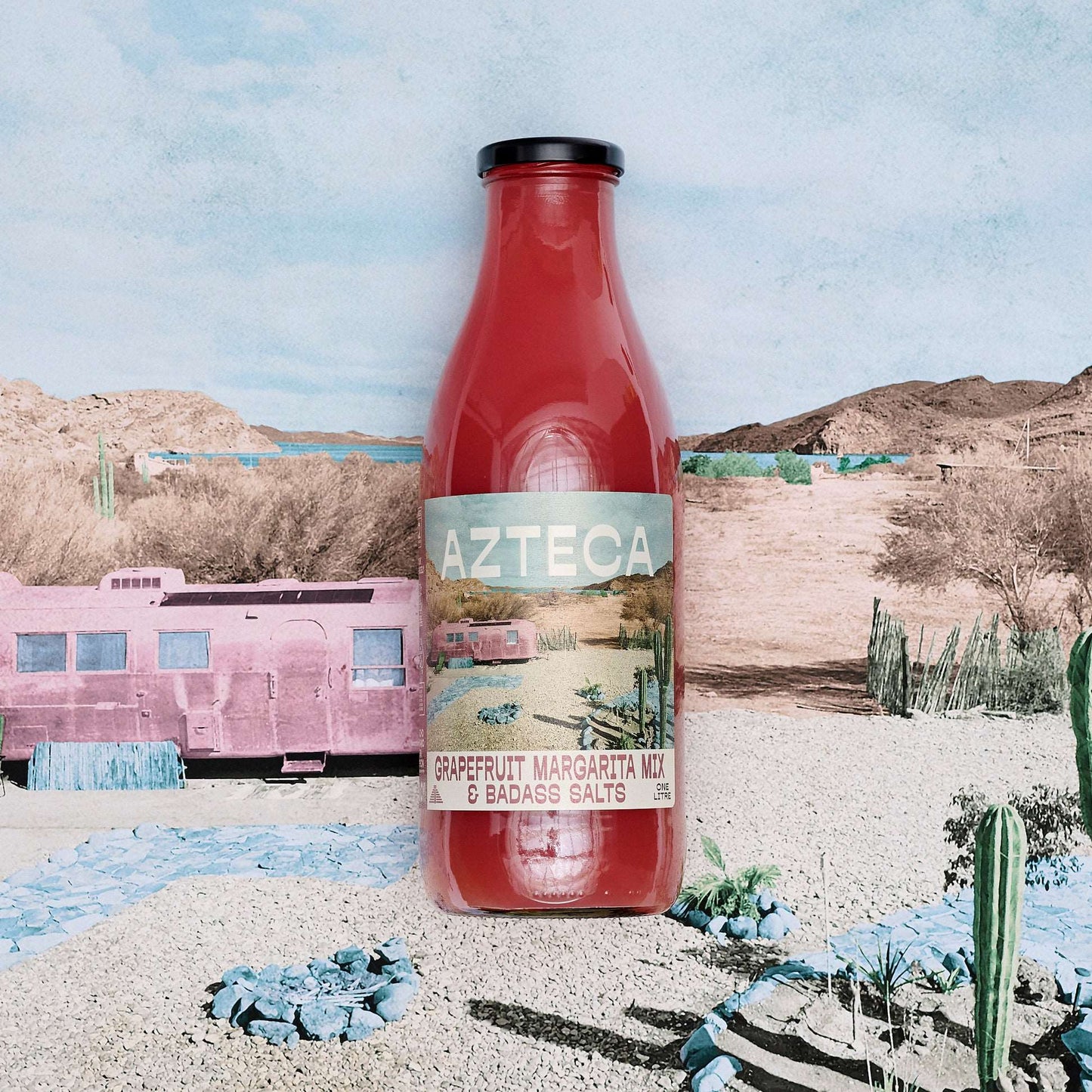 Pink Grapefruit Margarita Mix Pantry Azteca Taqueria