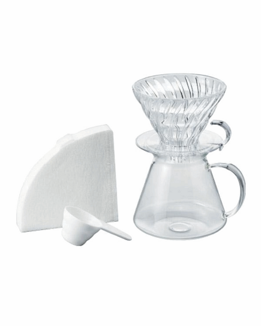 Simply V60 Glass Brewing Coffee Kit Equipment Hario