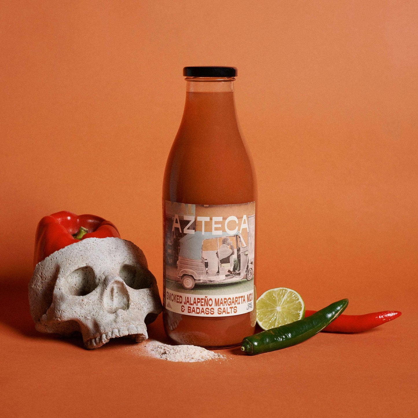 Smoked Jalapeno Margarita Mix Pantry Azteca Taqueria