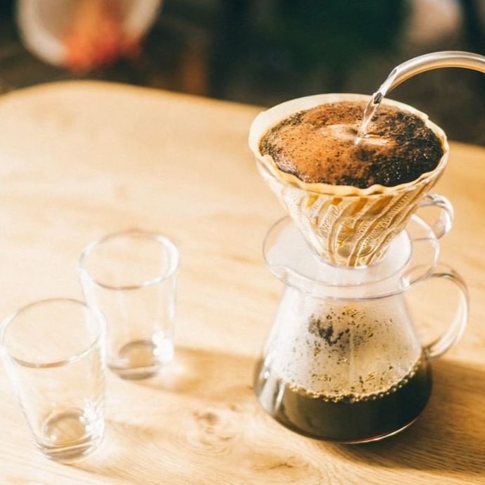 Simply V60 Glass Brewing Coffee Kit Equipment Hario
