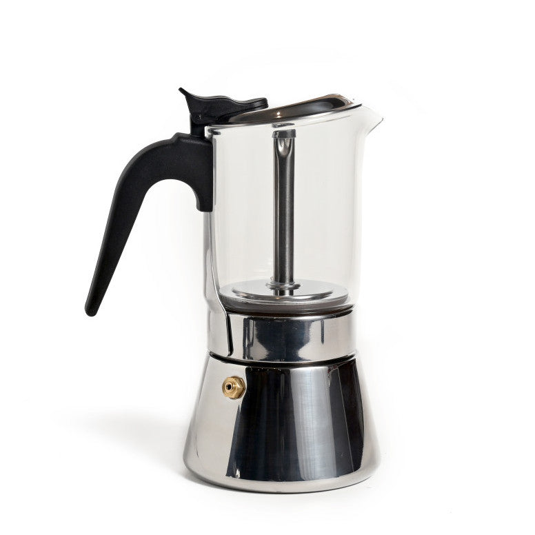 Heavy Duty Moka Pot Equipment Coffee Culture 6 cup