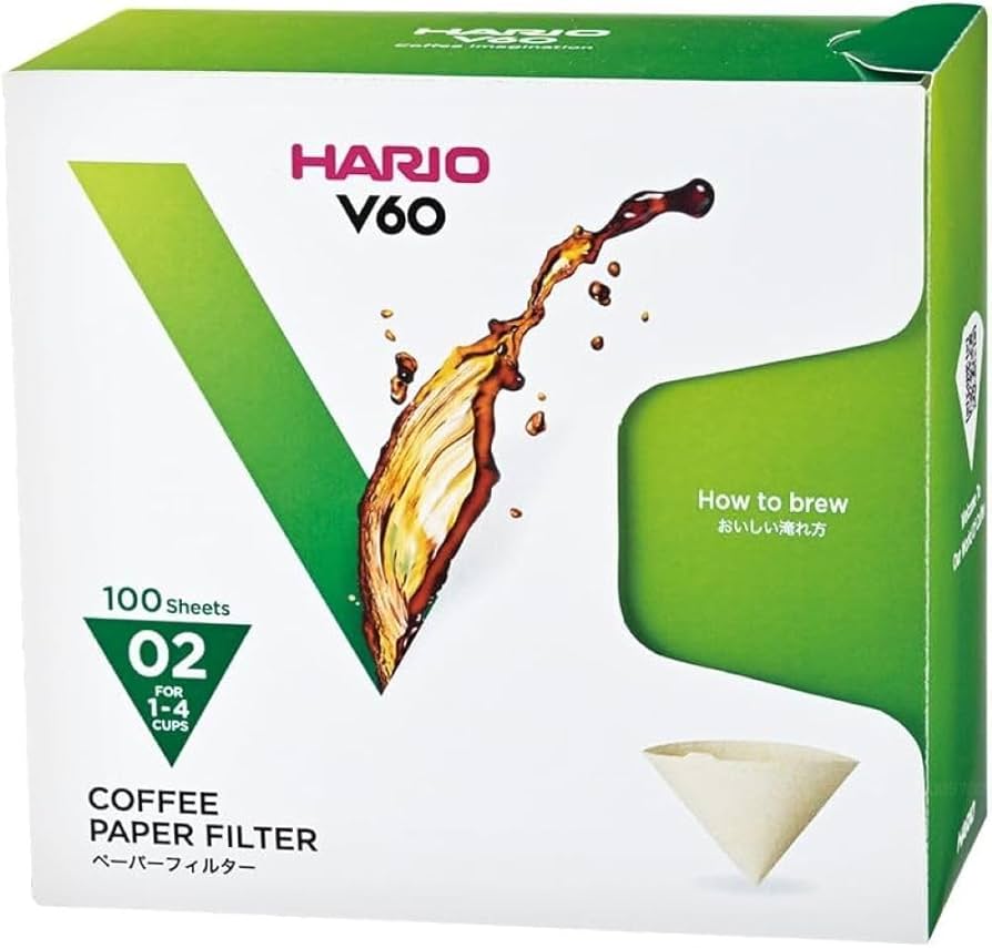 V60 Filter Papers 2 Cup (100pcs)