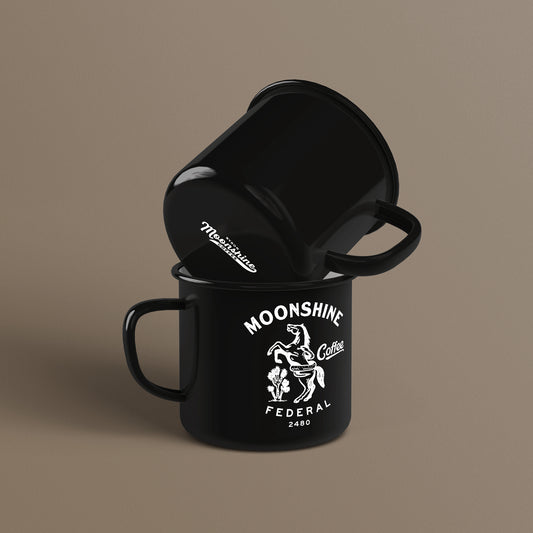 Federal Camp Cup Merchandise Byron Moonshine Coffee   