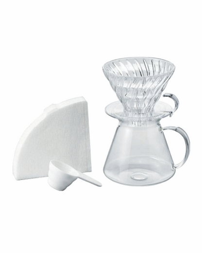 Simply V60 Glass Brewing Coffee Kit Equipment Hario   