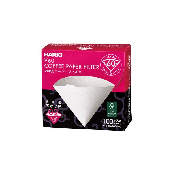 V60 Filter Papers 2 Cup (100pcs) Equipment Hario   